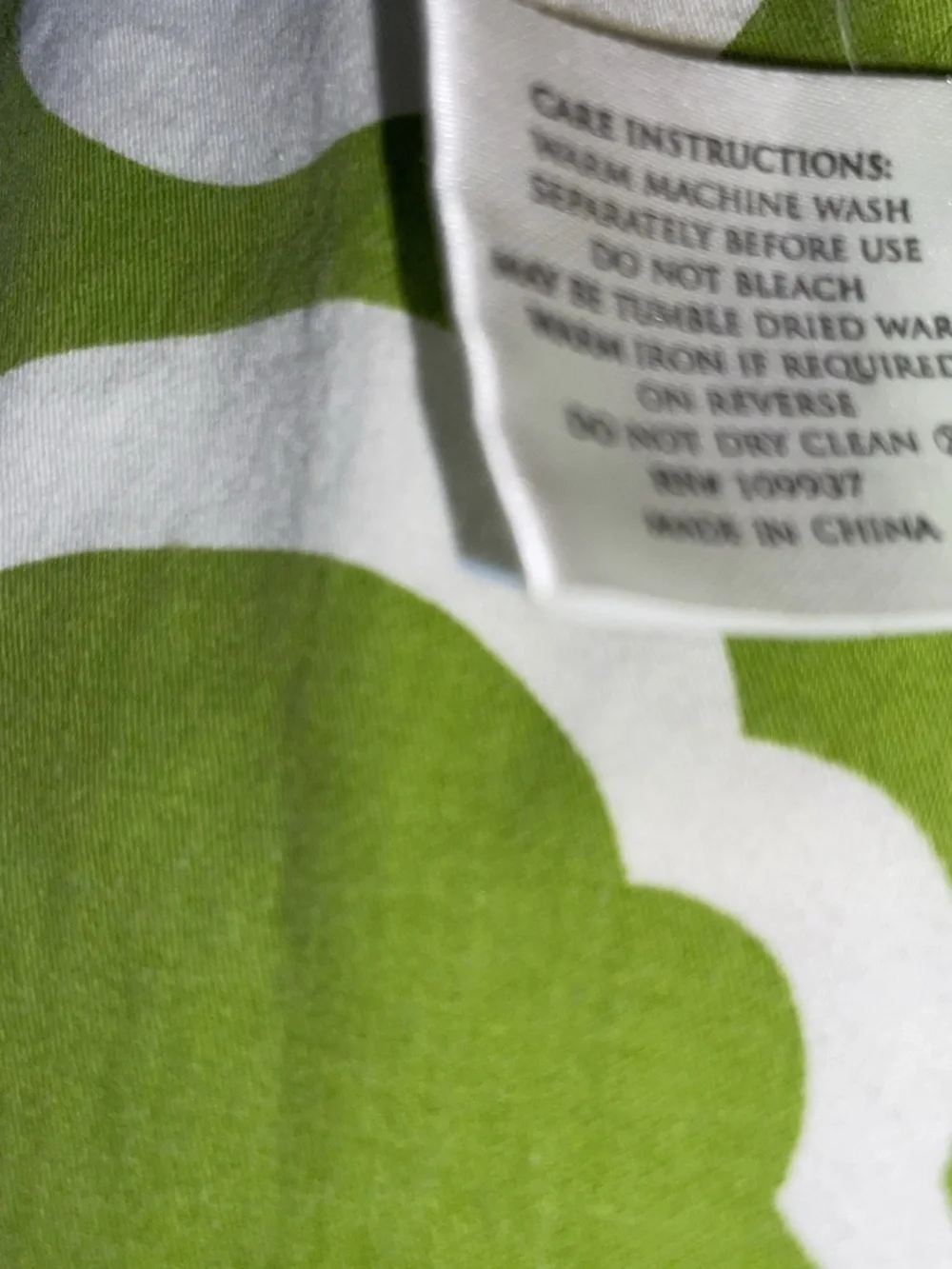Pacific Home Fashion QUEEN S Duvet Set 100% Cotton GREEN Scroll Duvet + Shams